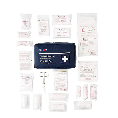 Kit Medico Emergenza Completo 173 Pezzi – Borsa Doppia Pronto Soccorso Per Paramedico, Campeggio, Escursioni E Casa