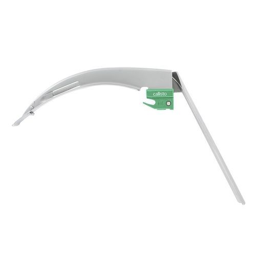 Lama per laringoscopio McCoy - DS.3940.175.20 - Timesco - in metallo / in fibra ottica