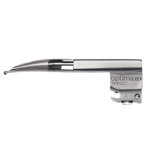 Lama per laringoscopio Seward - 2970.240.10 - Timesco - in metallo / in fibra ottica