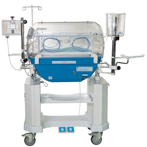 Incubatrice neonatale con rotelle - IDN-03 - Shvabe-Zurich - con monitor / con 6 finestre operative