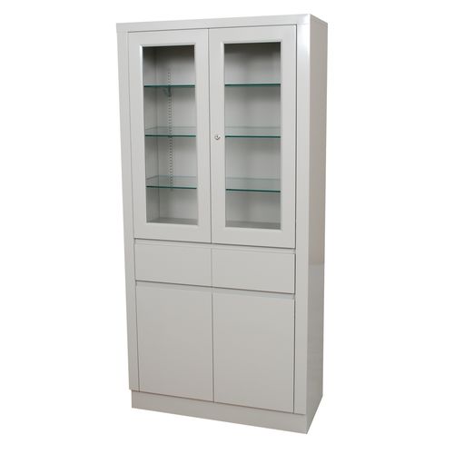 Vetrina per strumenti chirurgici - 7142  - UMF Medical - per ospedale / con ripiano / con cassetti