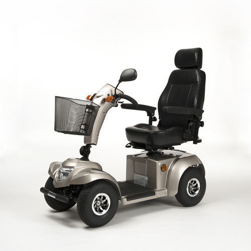 Scooter per disabili elettrico - Ceres 4 Deluxe - VERMEIREN - a 4 ruote / con cestello