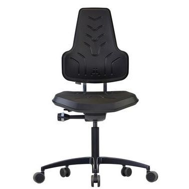 Sedia da ufficio con rotelle - WS 8220 - Werksitz - con schienale alto
