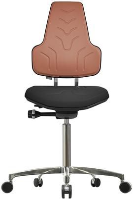 Sedia da ufficio con rotelle - WS 8320 KL - Werksitz - con schienale alto / ad altezza regolabile