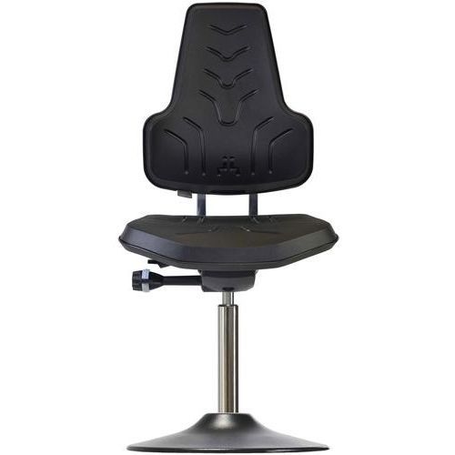 Sedia da ufficio con schienale alto - WS 8210 T - Werksitz - ad altezza regolabile