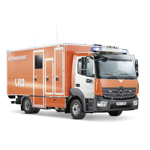 Ambulanza per terapia intensiva - WAS 500  - WAS - Wietmarscher Ambulanz- und Sonderfahrzeug - per trasferimento di pazienti / con compartimenti / tipo C