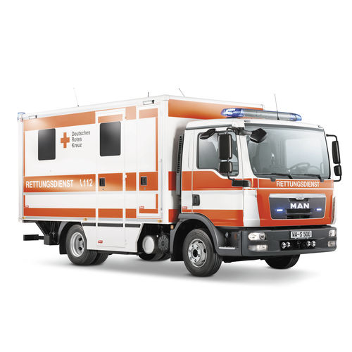 Ambulanza per terapia intensiva - WAS 500 - WAS - Wietmarscher Ambulanz- und Sonderfahrzeug - di salvataggio / per trasferimento di pazienti / con compartimenti