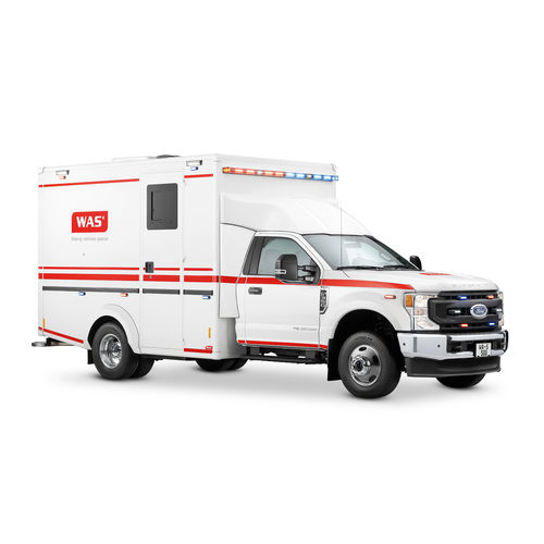 Ambulanza con compartimenti - WAS 4x4 - WAS - Wietmarscher Ambulanz- und Sonderfahrzeug - 4x4 / con ossigenoterapia / con motore diesel