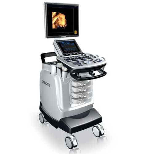 Ecografo su piattaforma - ZONCARE-N7 - Zoncare Electronics - per ecografia ginecologica ed ostetrica / per ecografia cardiovascolare / per ecografia addomino-pelvica