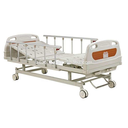 Letto da ospedale - ALK06-A232Z - Zhongshan Aolike Medical Equipment Technology - manuale / ad altezza regolabile / con rotelle