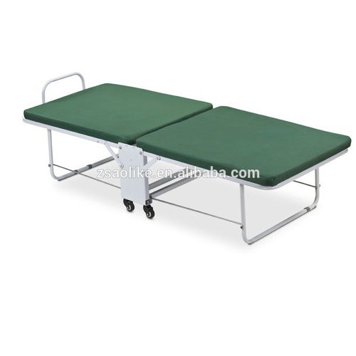 Letto da ospedale - ALK06-F01 - Zhongshan Aolike Medical Equipment Technology - manuale / ad altezza fissa / pieghevole