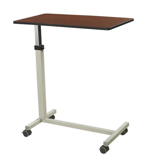 Tavolino servitore con rotelle - ALK06-AT4 - Zhongshan Aolike Medical Equipment Technology - ad altezza regolabile / ad azionamento manuale