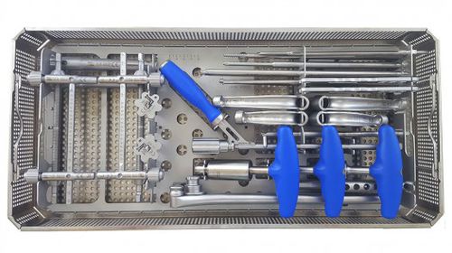Strumentario chirurgico per osteosintesi del rachide - Z-Medical - sterile