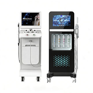 Unità di microdermabrasione - Hifu-5D + Microcrystalline  - Beijing Winkonlaser Technology - unità di ringiovanimento cutaneo HIFU / su carrello