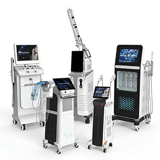 Unità di microdermabrasione - 5-in-1 Skin Solution Package - Beijing Winkonlaser Technology - unità di ringiovanimento cutaneo laser / unità di ringiovanimento cutaneo HIFU / unità di body contouring tramite elettrostimolazione muscolare (EMS)