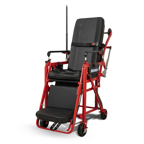 Barella con carrello per ambulanze - ascm2 - Paramed International - di trasferimento / manuale / pieghevole