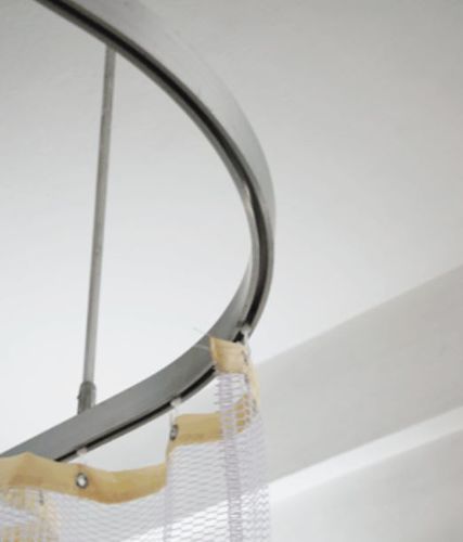 Paravento medicale fisso - SLStrack - Saras Life Solutions - traslucido / regolabile