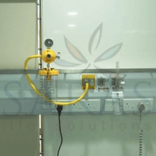 Trave testaletto orizzontale - Saras Life Solutions - a muro / per sala risveglio / per reparto di terapia intensiva