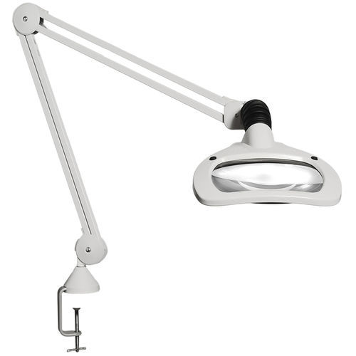 Lampada da visita a LED - Wave® - Burton Medical - da terra / mobile / con lente d'ingrandimento