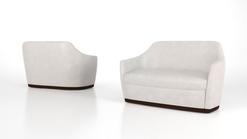 Divano per sala d'attesa - Cori Love - Kwalu - 3 posti / design
