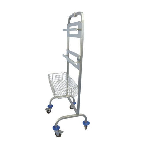 Carrello per accessori da tavolo operatorio - 9920003 - OPT SurgiSystems - di trasporto / multifunzione / di stoccaggio