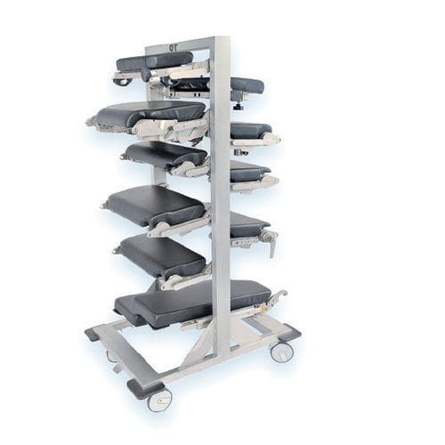 Carrello per accessori da tavolo operatorio - 9920051 - OPT SurgiSystems - di stoccaggio / con piano di appoggio