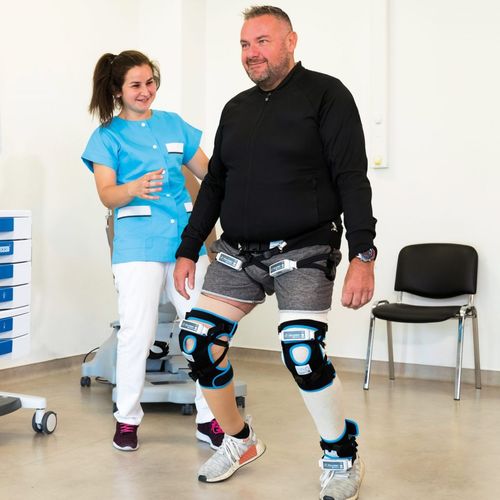 Sistema di riabilitazione della mobilità degli arti - Vibramoov PRO - Techno Concept - robotizzato / pediatrico / interattivo
