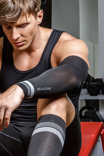 Manica compressiva di prevenzione delle tromboembolie venose (TEV) - RELAXSAN - Calze G.T. - unisex / M / L