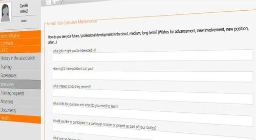 Software per lungodegenza - Imago RH - EVOLUCARE - di gestione / di pianificazione / didattico