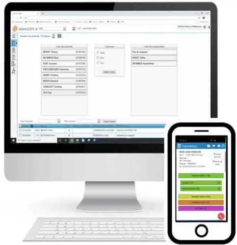 Sistema informativo di gestione - WebHospital - EVOLUCARE - per cartelle cliniche elettroniche / ospedaliero