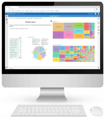 Modulo software medico - Analytics - EVOLUCARE - di analisi / di gestione / per reportistica