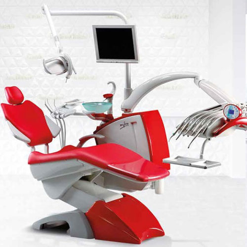 Riunito odontoiatrico con poltrona - ZAFIRO - Fedesa - con monitor / con portastrumenti / con illuminazione