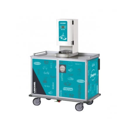 Carrello ospedaliero - SERVIZIO CAFE - Socamel Technologies - per uso generale / di servizio / prima colazione
