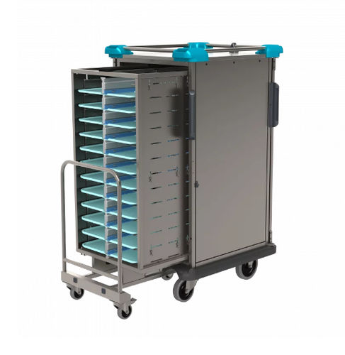 Carrello ospedaliero - ERGOSERT INSERT - Socamel Technologies - per uso generale / di distribuzione di vassoi / compatto