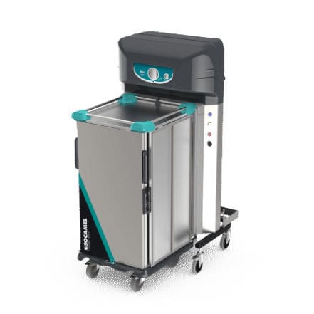 Carrello medico - HEATFLOW TRAYSERV - Socamel Technologies - portastoviglie / di trasporto / per pasti
