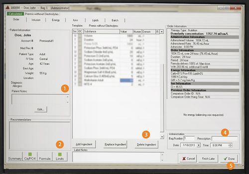 Software clinico - ABACUS  - Baxter - per farmacia / di gestione dati dei pazienti / per reportistica