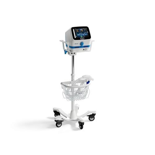 Sistema di drenaggio bronchiale insufflazione-essufflazione meccanica - Volara  - Baxter - con carrello