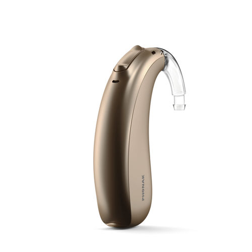 Audioprotesi BTE - Naída L-UP - Phonak - bluetooth® / con telecoil / beige