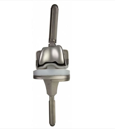 Protesi di ginocchio tricompartimentale - FOUNDATION® - Enovis Surgical - di revisione / a piatto fisso / cementata