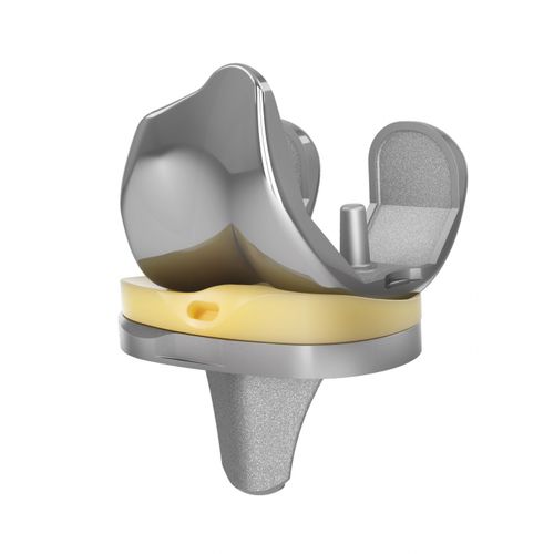 Protesi di ginocchio tricompartimentale - EMPOWR 3D® - Enovis Surgical - a piatto fisso / cementata