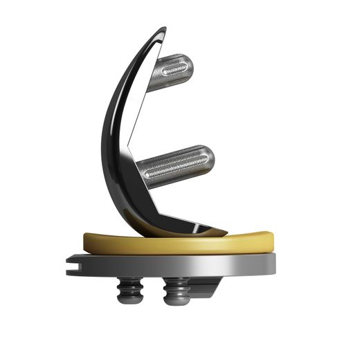 Protesi di ginocchio monocompartimentale - EMPOWR PARTIAL™ - Enovis Surgical - cementata