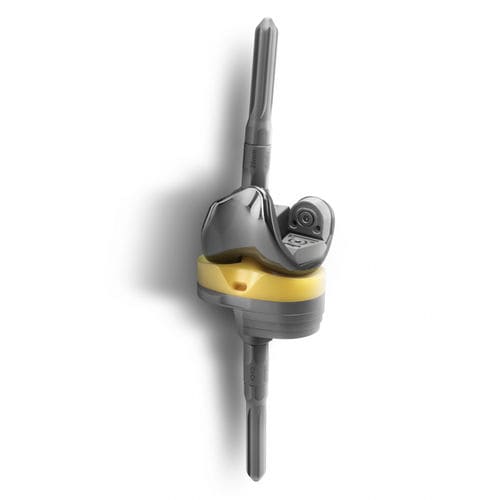 Protesi di ginocchio tricompartimentale - EMPOWR™ - Enovis Surgical - di revisione / a piatto mobile / cementata