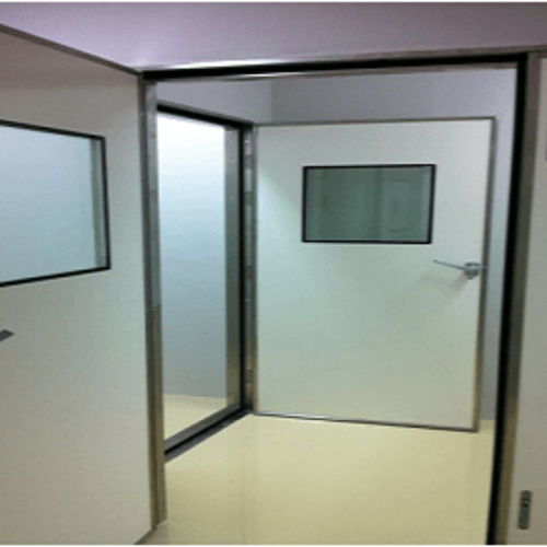 Porta per ospedale - Dortek - battente / ermetica