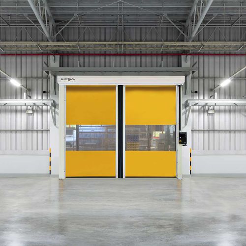 Porta per l'industria farmaceutica - Ecosprint Syncro - Dortek - scorrevole / a due battenti / ad alta velocità
