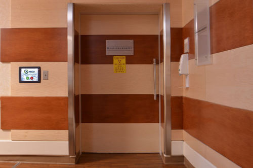 Porta di radioprotezione - NELCO - per dipartimento di radiologia / battente