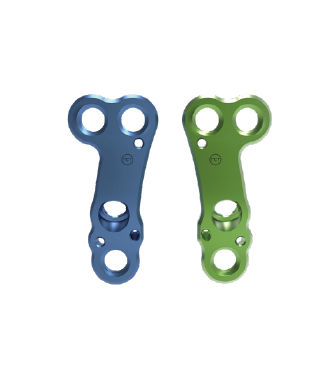 Placca per osteotomia per alluce valgo - Footmotion MIBO - Newclip Technics - bloccata / in metallo