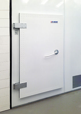 Porta con schermatura - RFD-60 - ETS Lindgren - per struttura sanitaria / battente
