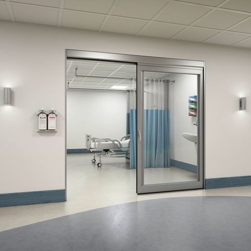 Porta di protezione - VersaMax 2.0 FGI - ASSA ABLOY Entrance Systems Italy Srl - per ospedale / per terapia intensiva / scorrevole