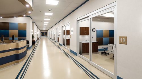 Porta tagliafuoco - VersaMax 2.0 - ASSA ABLOY Entrance Systems Italy Srl - per terapia intensiva / per camera di degenza / per ospedale