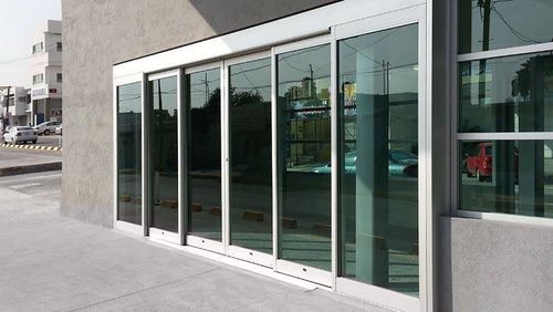 Porta per ospedale - SL500 - ASSA ABLOY Entrance Systems Italy Srl - telescopica / scorrevole / in alluminio